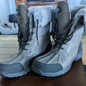 UGG Mens BUTTE Fur lined Winter Boots Waterproof